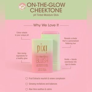 NWT Pixi by Petra On-the-Glow Blush -